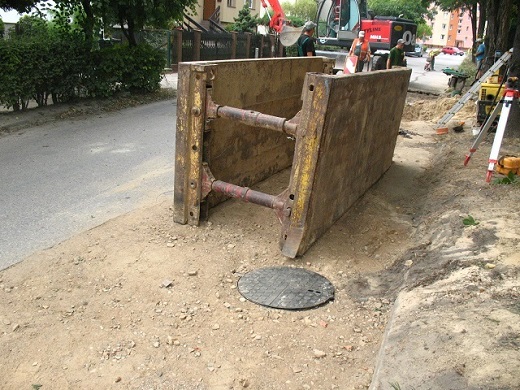 Budowa kanalizacji sanitarnej w ul. Chrobrego