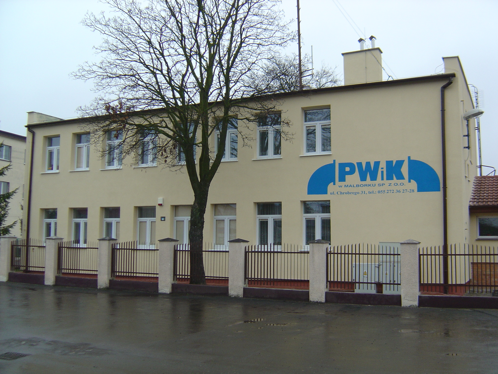 Budynek Przedsiębiorstwa Wodociągów i Kanalizacji w Malborku